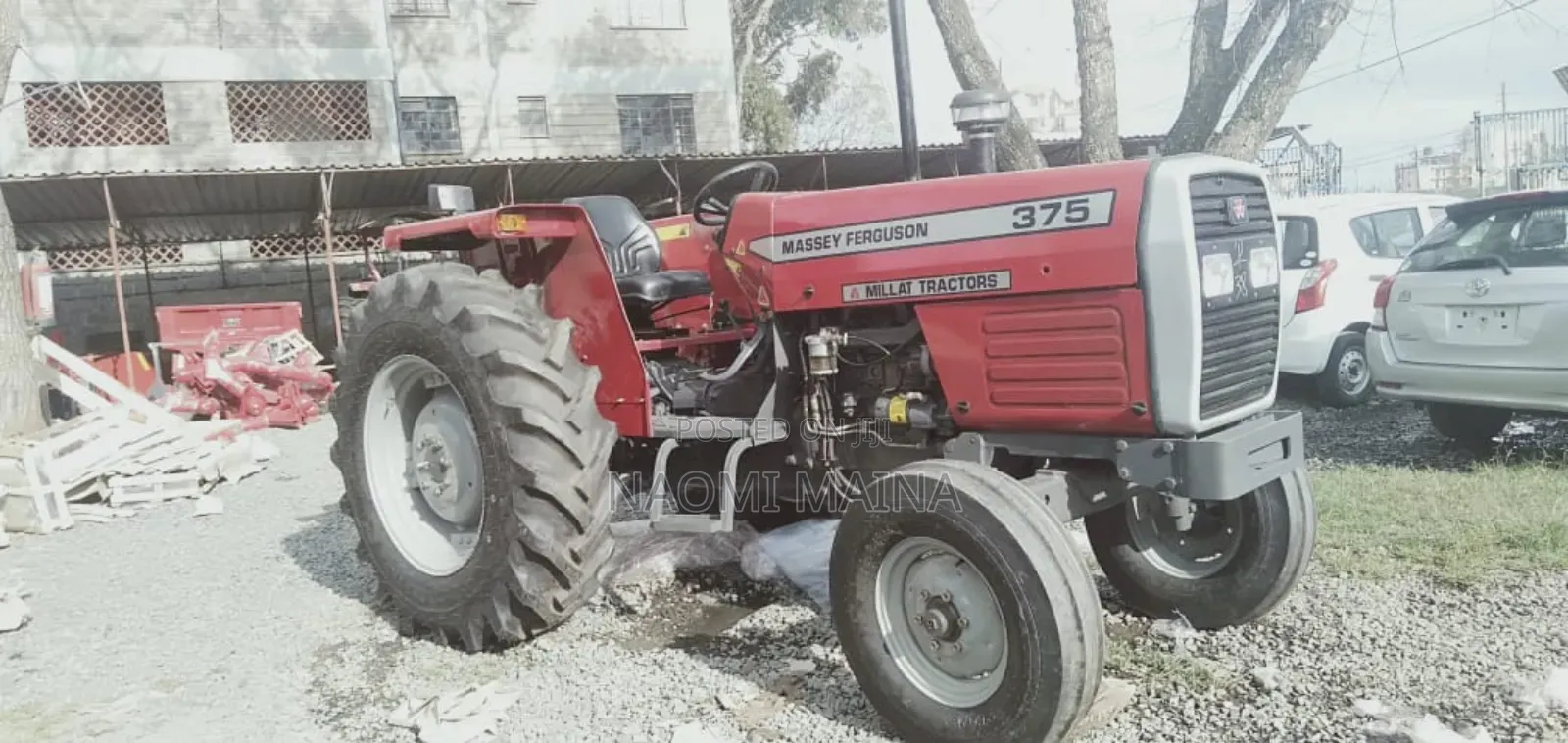 Brand New Mf 375 2wd + Plough +Front Weights+ Drawbar