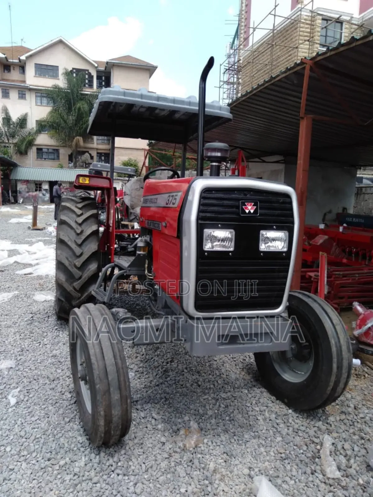 Brand New Mf 375 2wd + Plough +Front Weights+ Drawbar