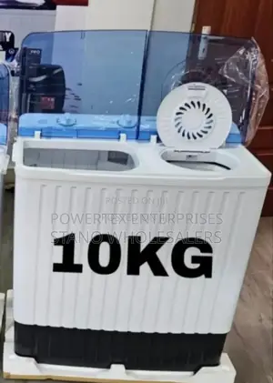 Double Tav Washing Machine. 10kgs Smart Pro Washing Machine. Spinning