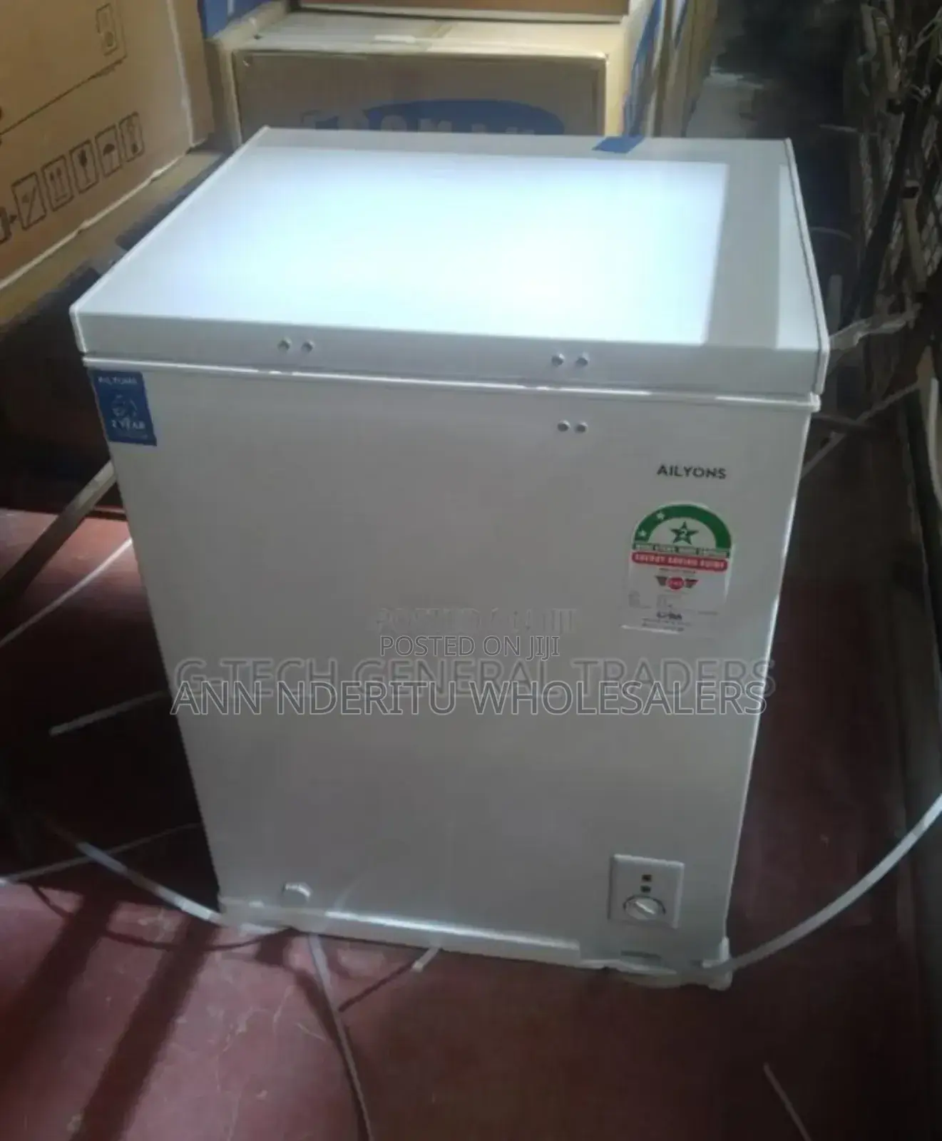 Pay on Delivery. 1yr Warranty 150l Ailyons Freezer. °√