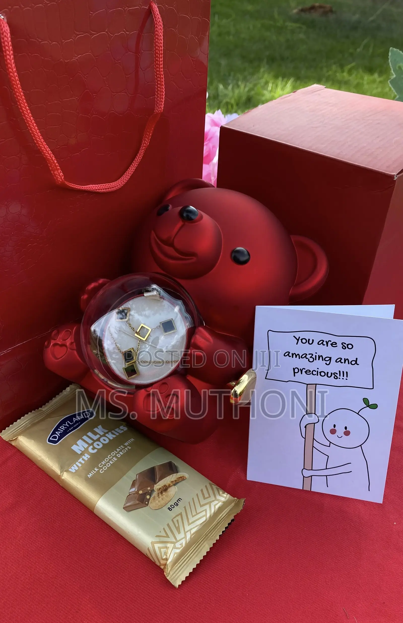 Teddy Bear / Chocolate Birthday Ladies Gift Hamper