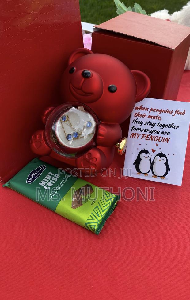 Teddy Bear / Chocolate Birthday Ladies Gift Hamper - thumbnail 5