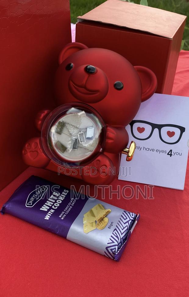 Teddy Bear / Chocolate Birthday Ladies Gift Hamper - thumbnail 2