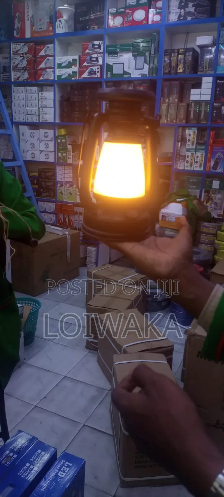 L.E.D Solar Lamp