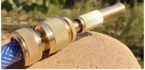 Solid Brass Hose Nozzle – Long-lasting Water Spray - thumbnail 2