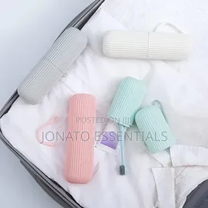 Travel Toothbrush Holder Cup and Portable Storage Case