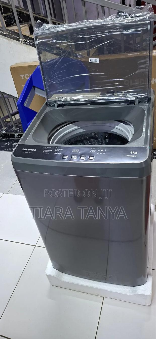 Hisense 8kg Top Load Full Automatic Washing Machine - thumbnail 4
