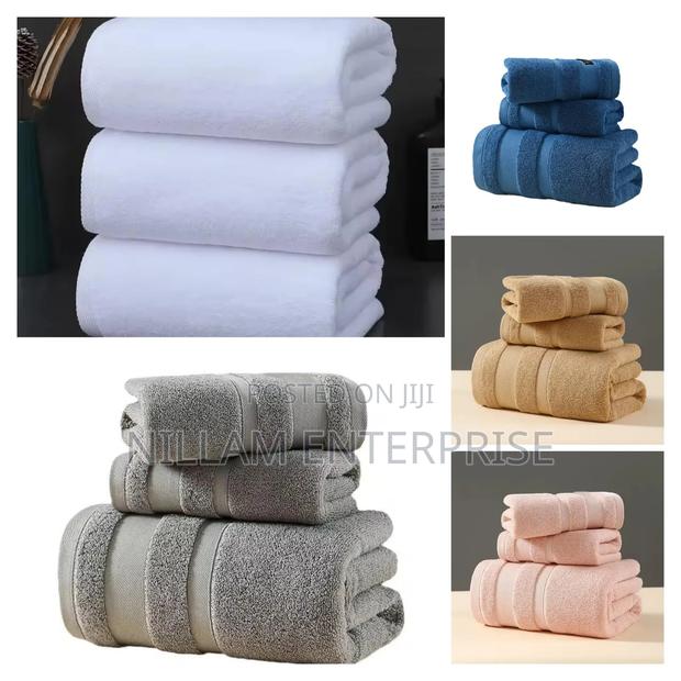 3pcs Bath Towel Set* - thumbnail 2