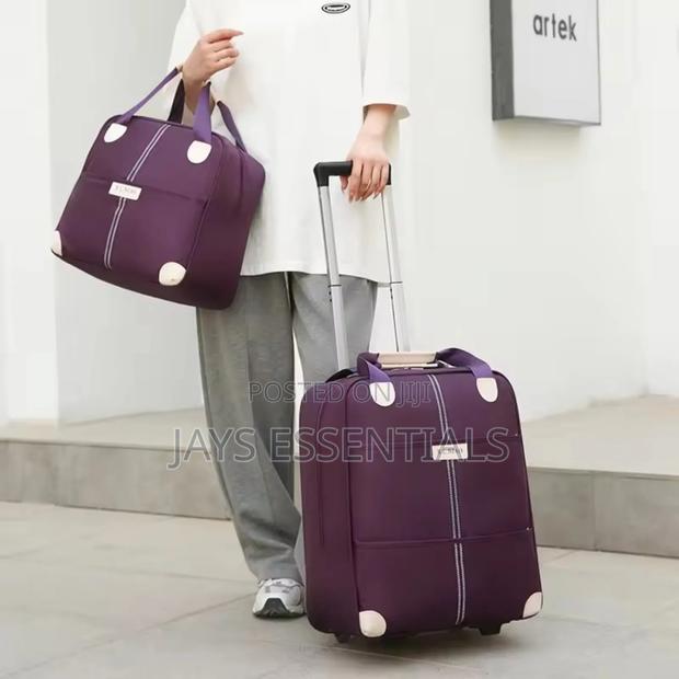 2 in 1 High Quality Big Sizes Trolley Travel Bags