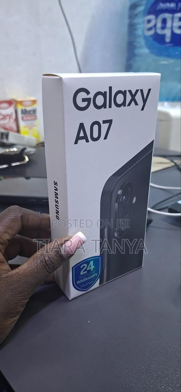New Samsung Galaxy A07 128 GB Black