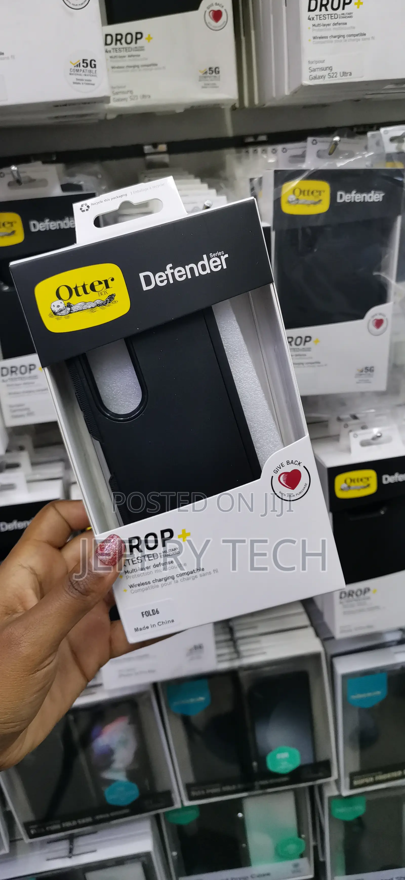 Taresx Otterbox Galaxy Z Fold6 Defender Series Xt Case - Black