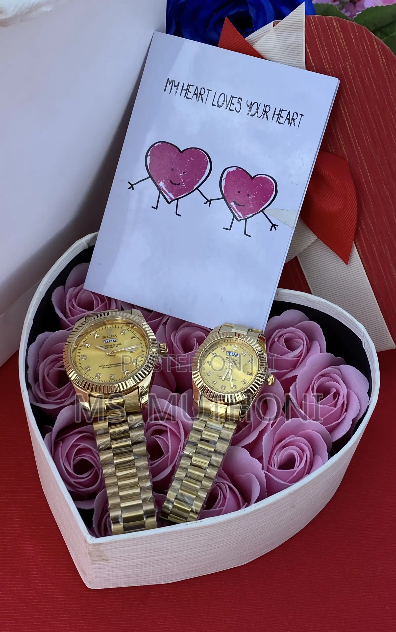 Rolex Lovers/ Couples Gift Set