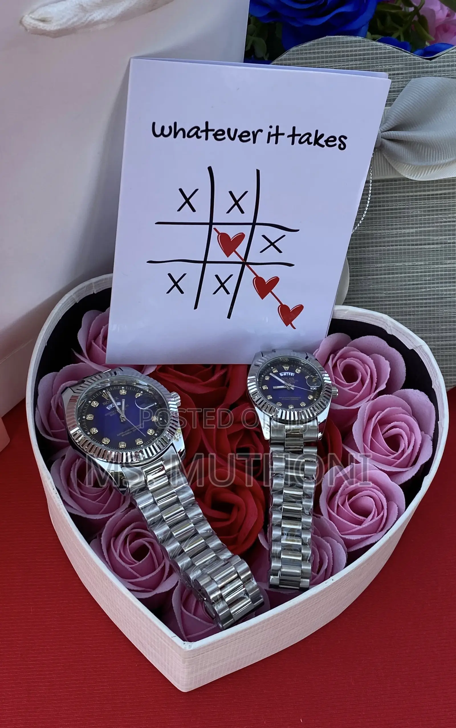 Rolex Lovers/ Couples Gift Set