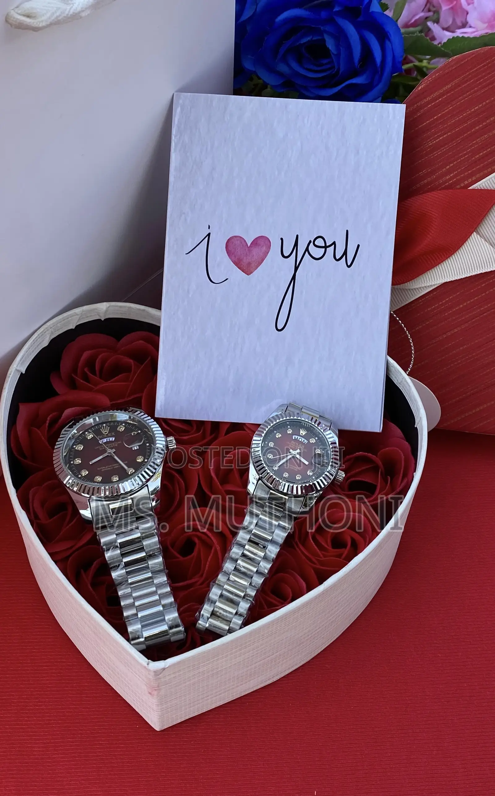 Rolex Lovers/ Couples Gift Set