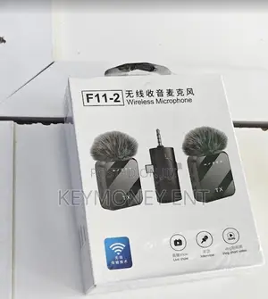 3-in-1 Dual Wireless Lavalier Microphone