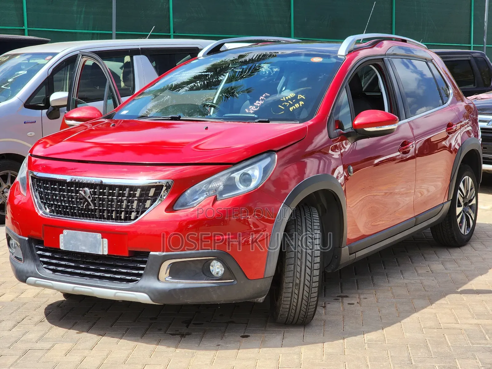 Peugeot 2008 2018 Red
