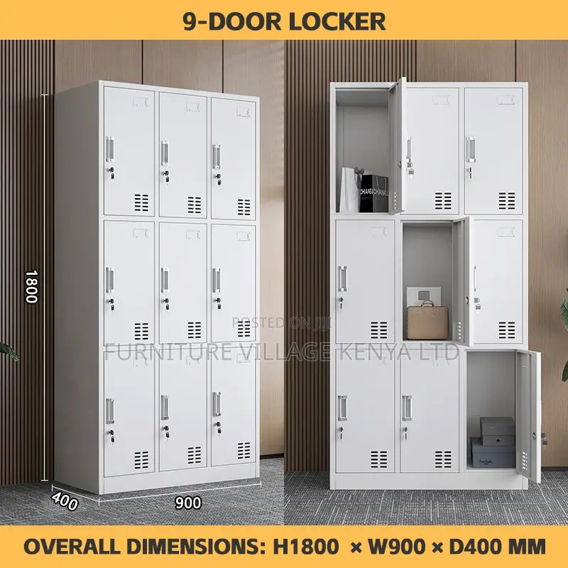 9-doors Locker Cabinet