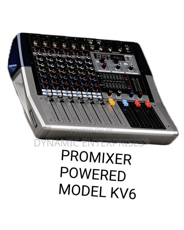 Generic Kv6 Powered Audio Mixer. - main view