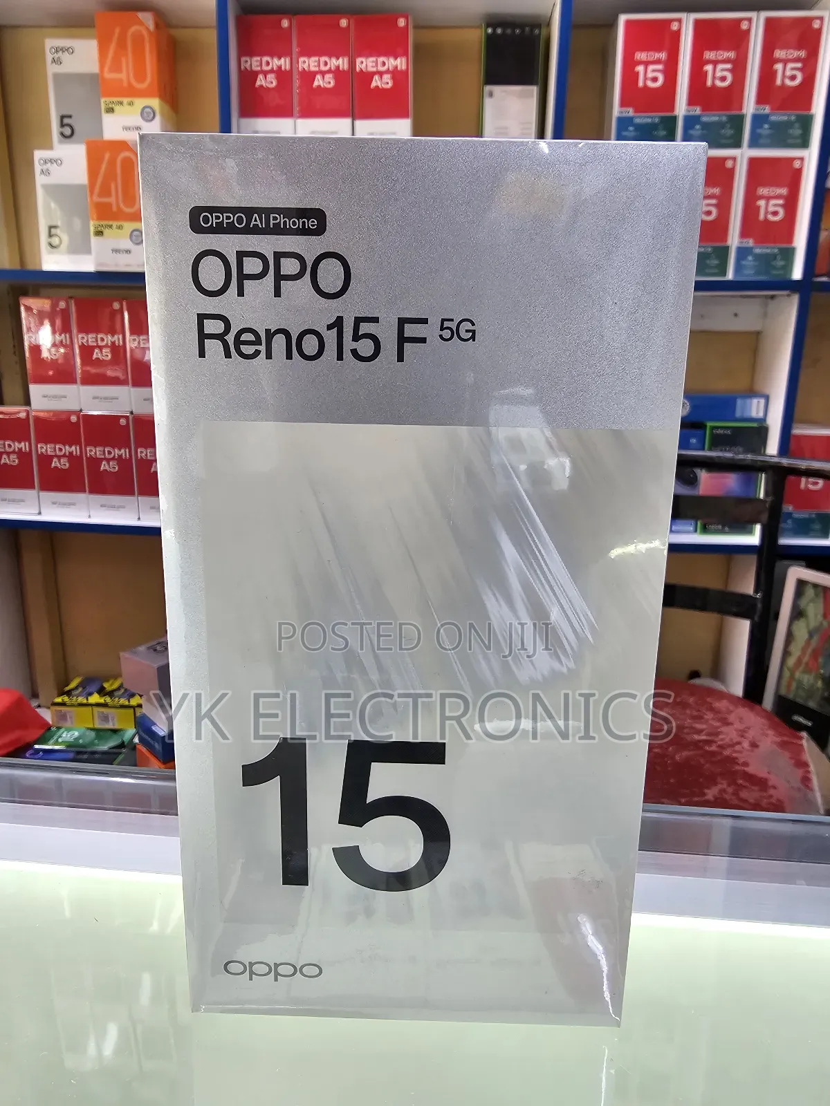 New Oppo Reno15 F 5G 512 GB Blue