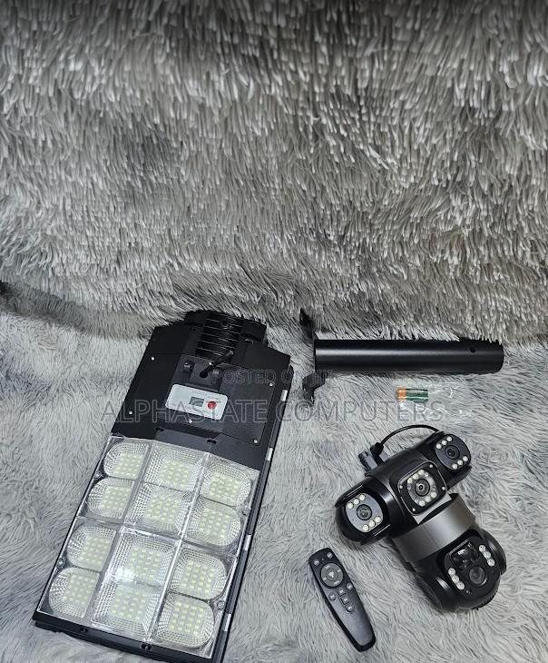 4g Solar Floodlight Camera Wireless Surveillance With Motion Tracking - main view