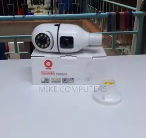 Easy Installation V380 Pro 1080p 2mp Dual Lens Wifi Bulb Camera
