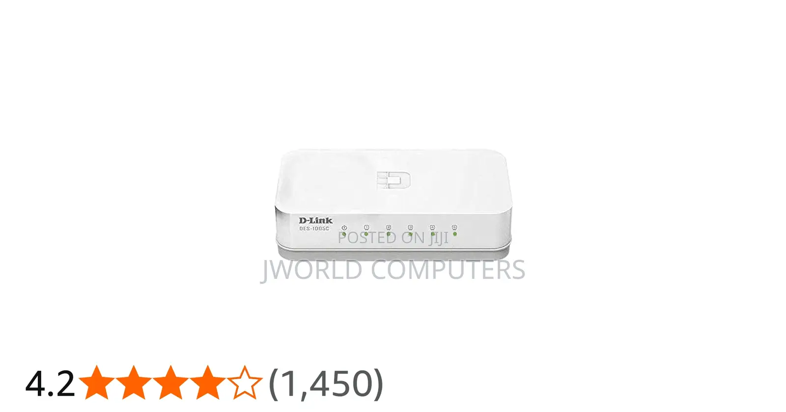 D-link Des-1005c/B 5 Port 10/100base-t Unmanged Switch