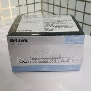 D-link Des-1005c/B 5 Port 10/100base-t Unmanged Switch