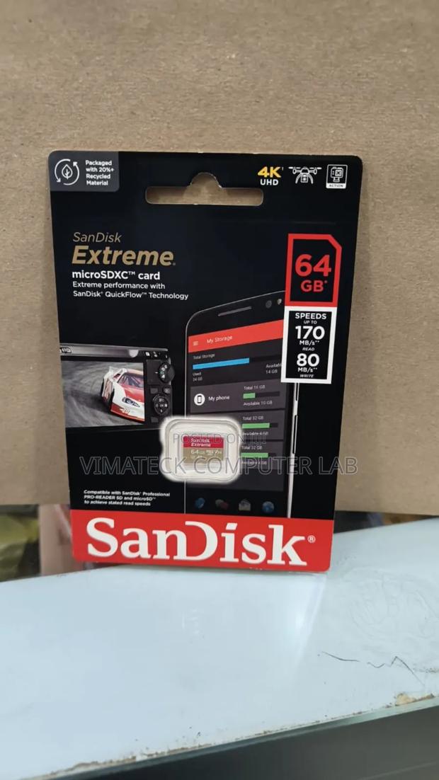 64gb Extreme Pro Micro Sd Card - main view