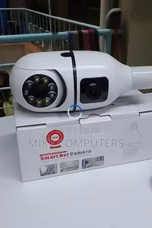 Indoor Security V380 Pro 1080p 2mp PTZ Dual Lens Wifi Bulb Camera