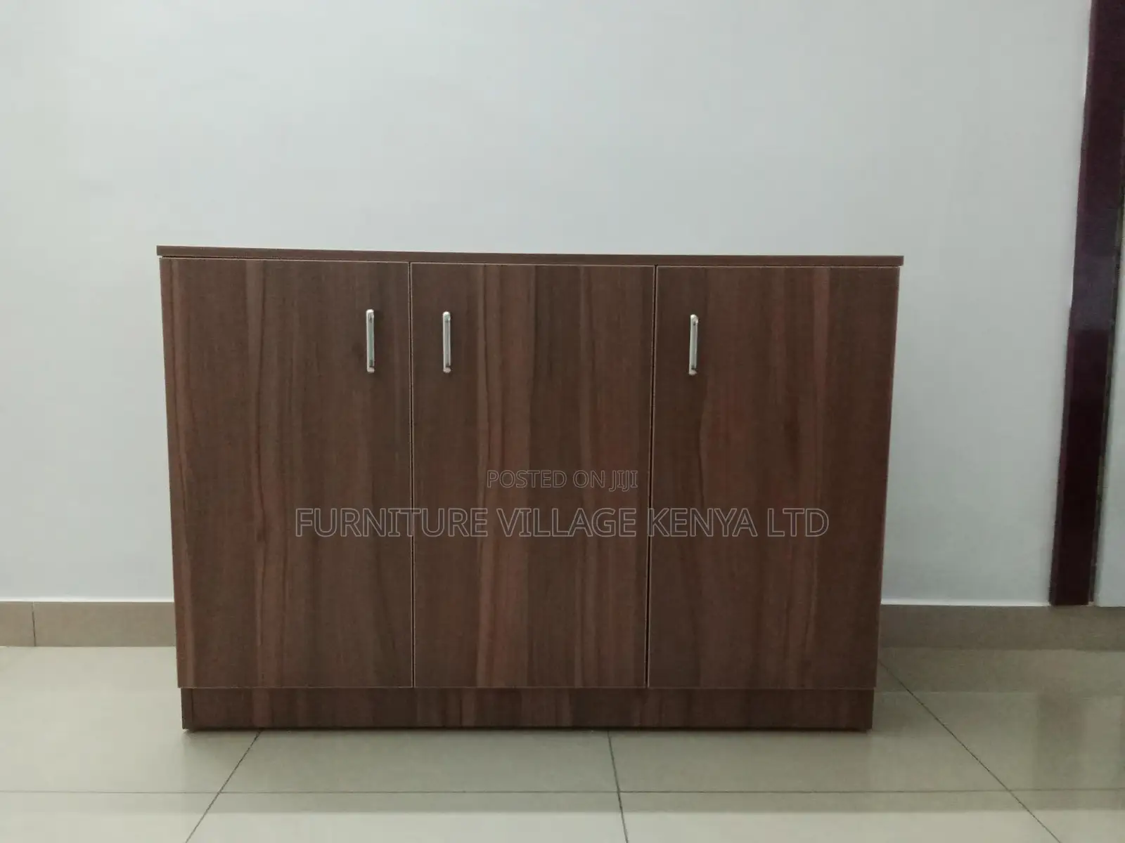 3-doors Credenza Storage Cabinet