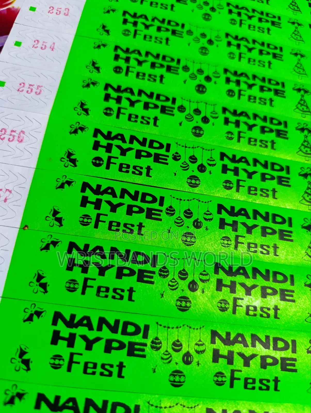 Branded Tvyek Wristbands