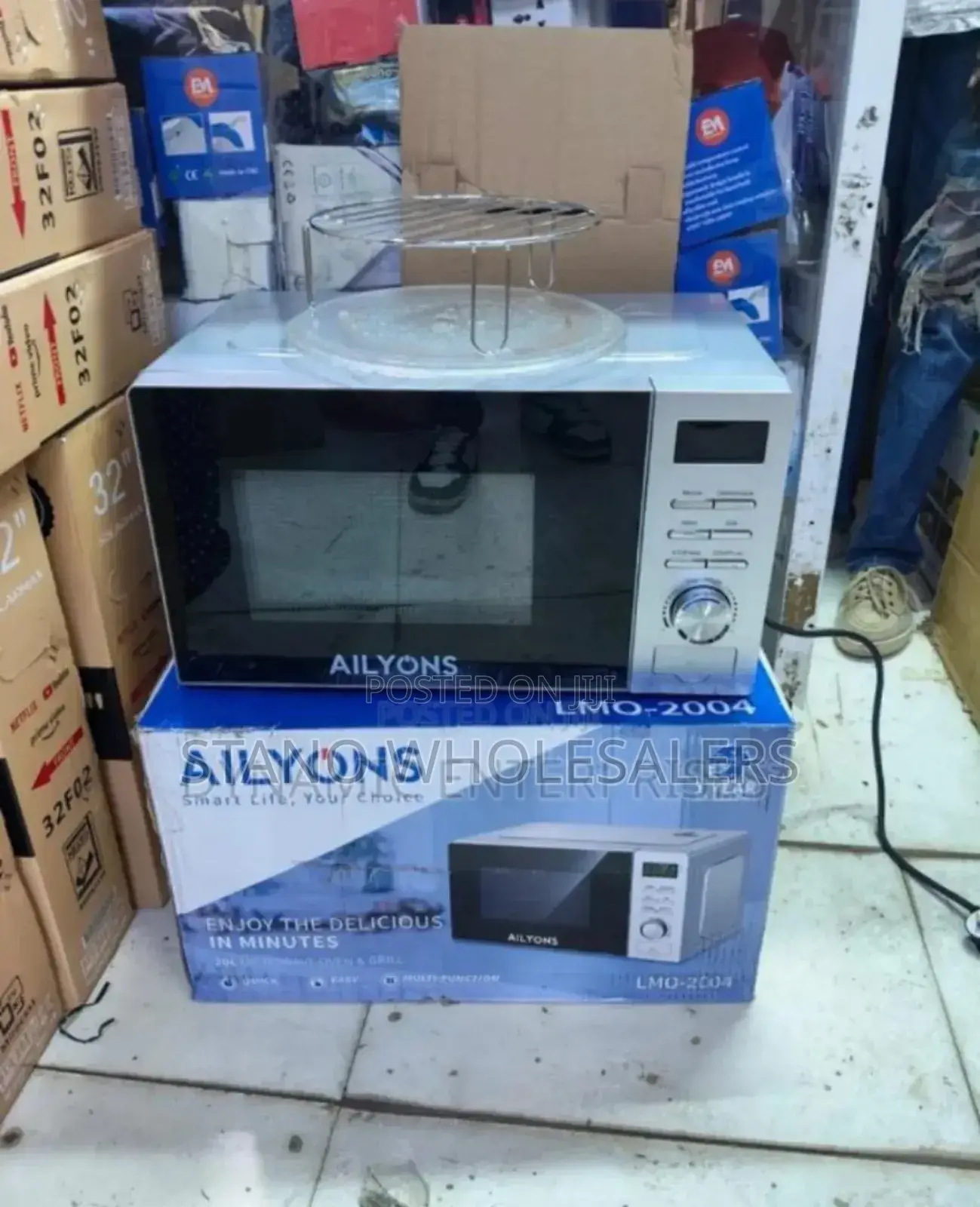 With Grill - Ailyons Digital Microwave