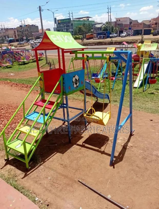 Playground Swings and Slides