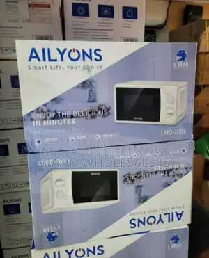 With Knob✓✓Ailyons Digital Microwave. 20litress. White