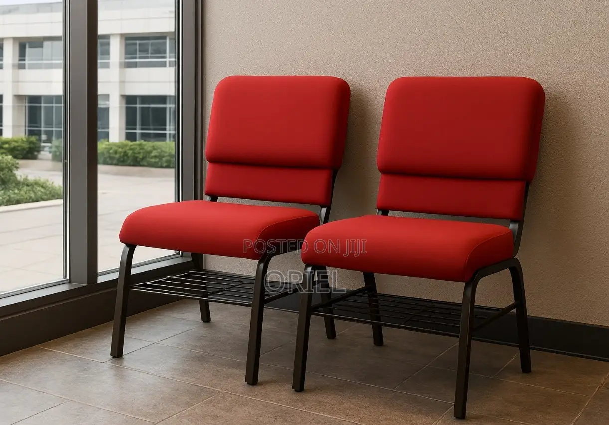 Modern Church Chair : Church/Theatre Fabric Customized Logo Chair