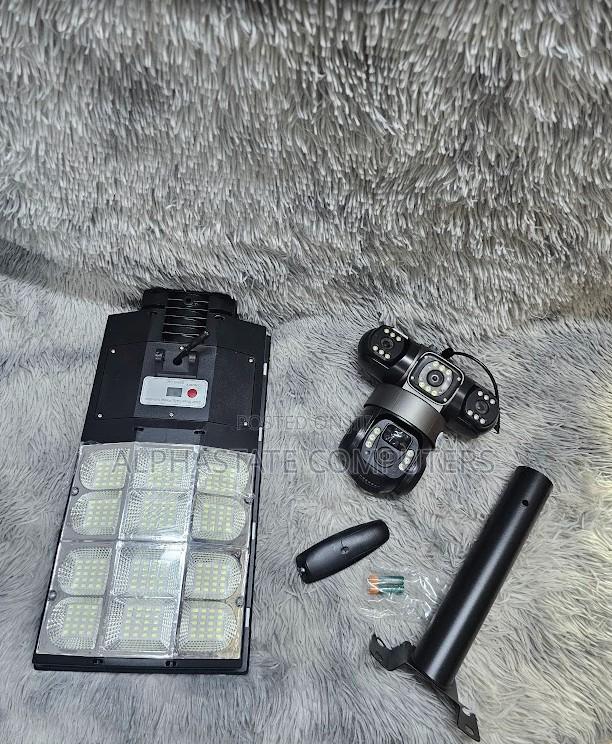 CCTV Solar Camera All in One Solar Security Floodlight With Camera - main view