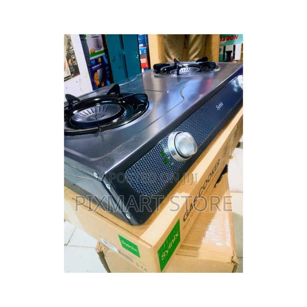 Syinix 2-Burner Gas Stove – Rust-Resistant, Fast Efficient Cooking