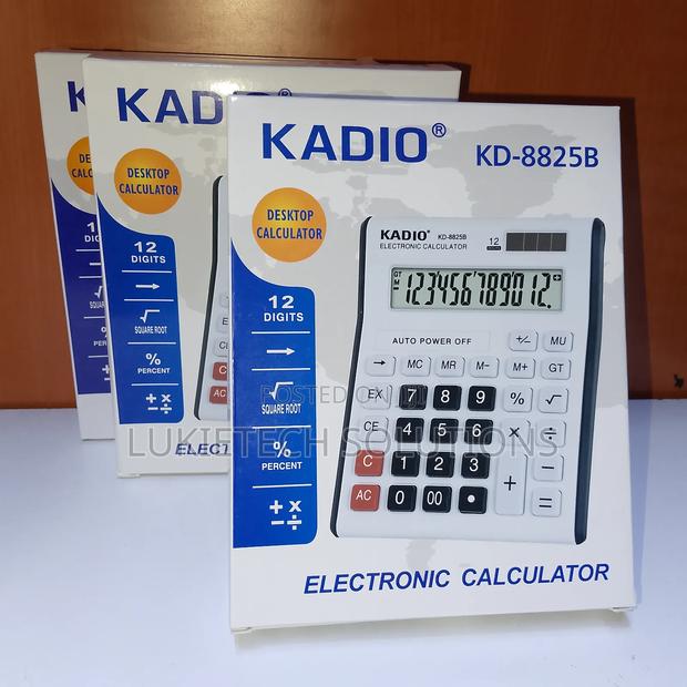 Kadio Electronic Calculator 12 Digits - thumbnail 3