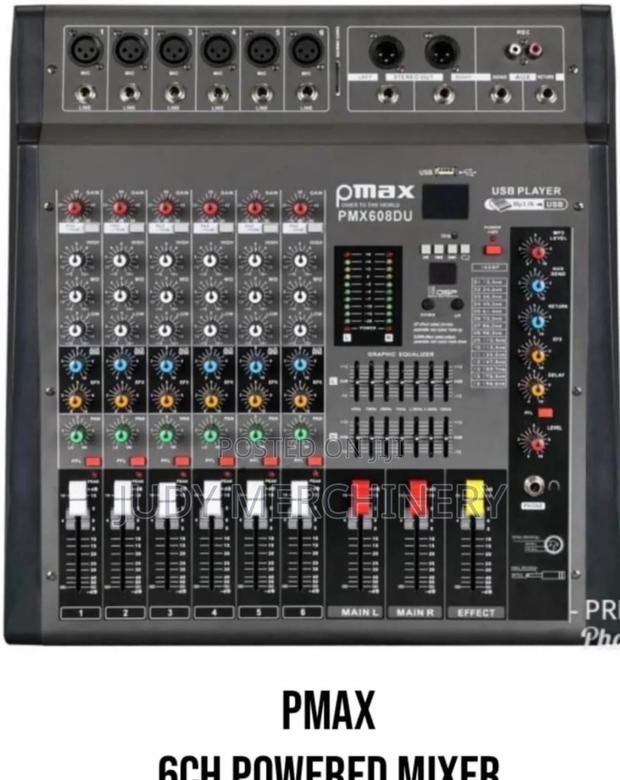 Pmax 6" Powerd Mixer