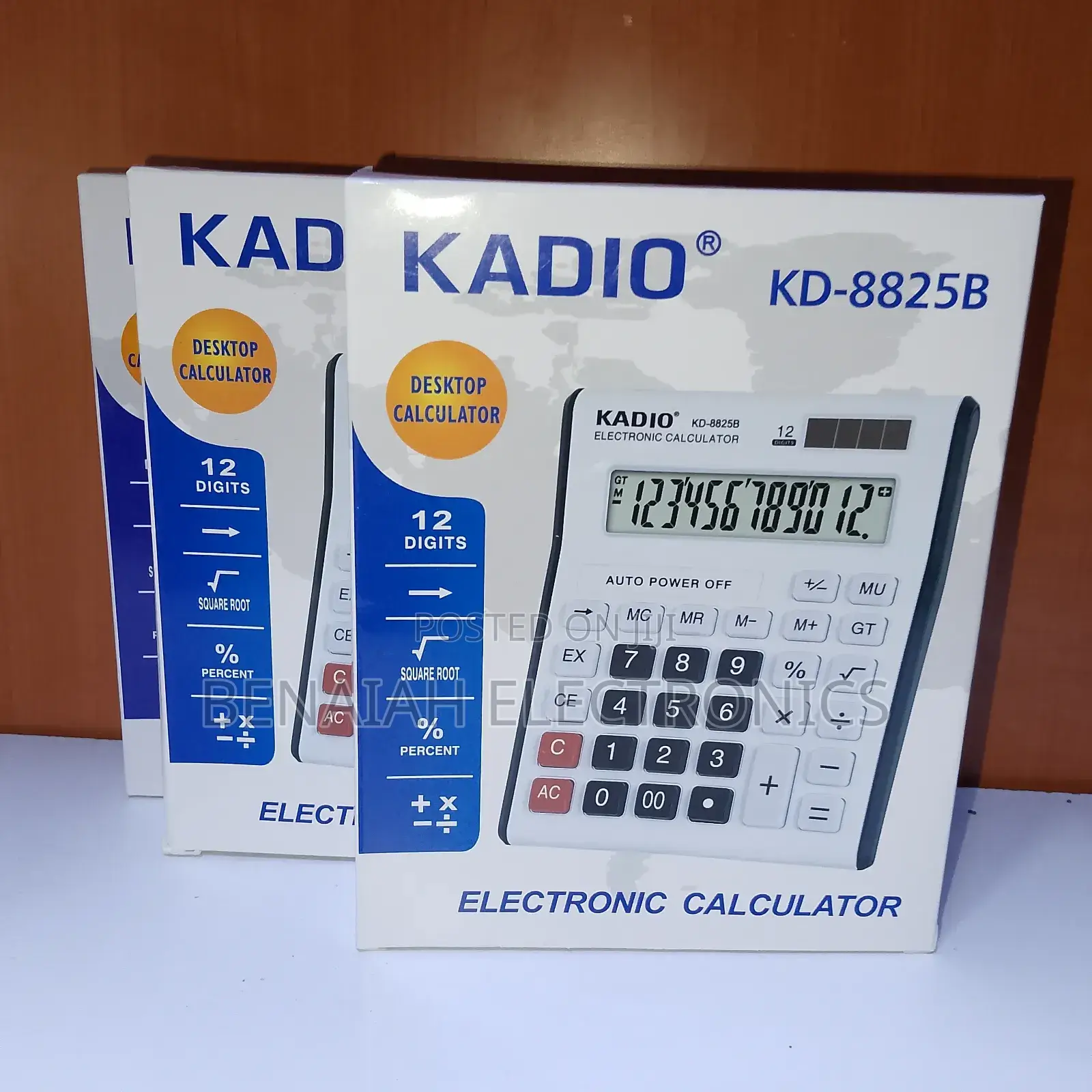 Calculator 12 Digits Kadio Electronic Calculator