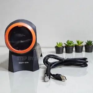 USB Wired 1d 2d Desktop Barcode Scanner With Auto-Sensing Scanning