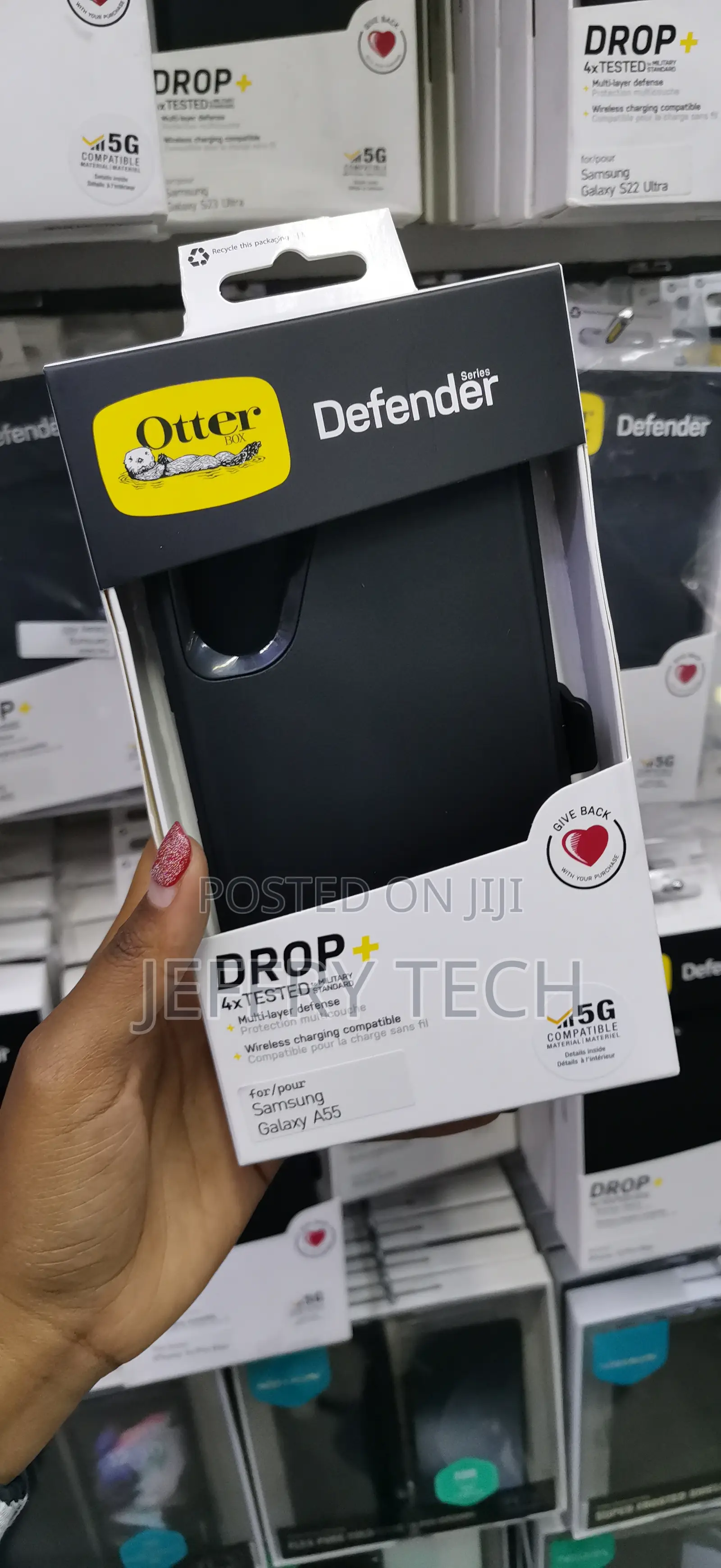 Fough Otterbox Defender Case for Samsung Galaxy A55 5g, , Drop Proof