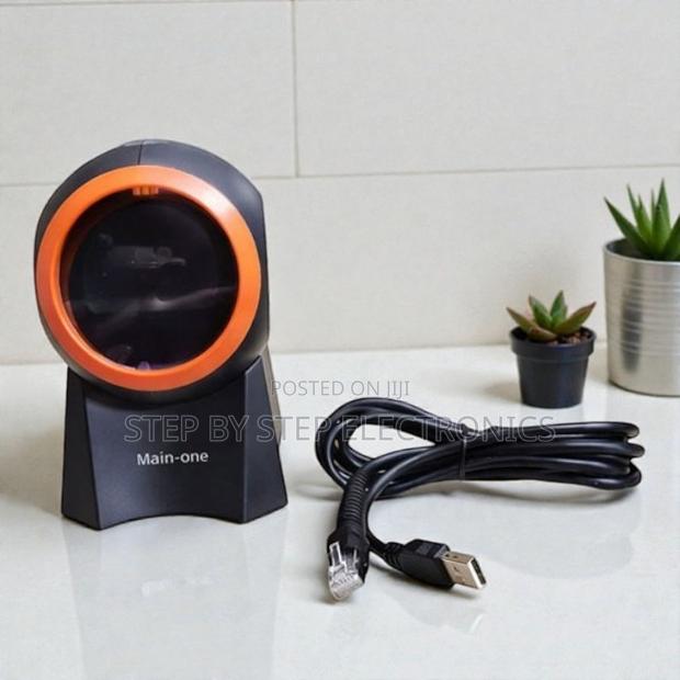 Fast Omnidirectional 1d 2d Desktop Barcode Scanner USB