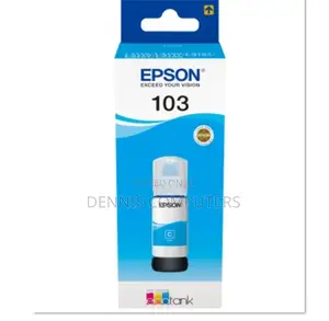 103 Ecotank Cyan Ink Bottle 65ml