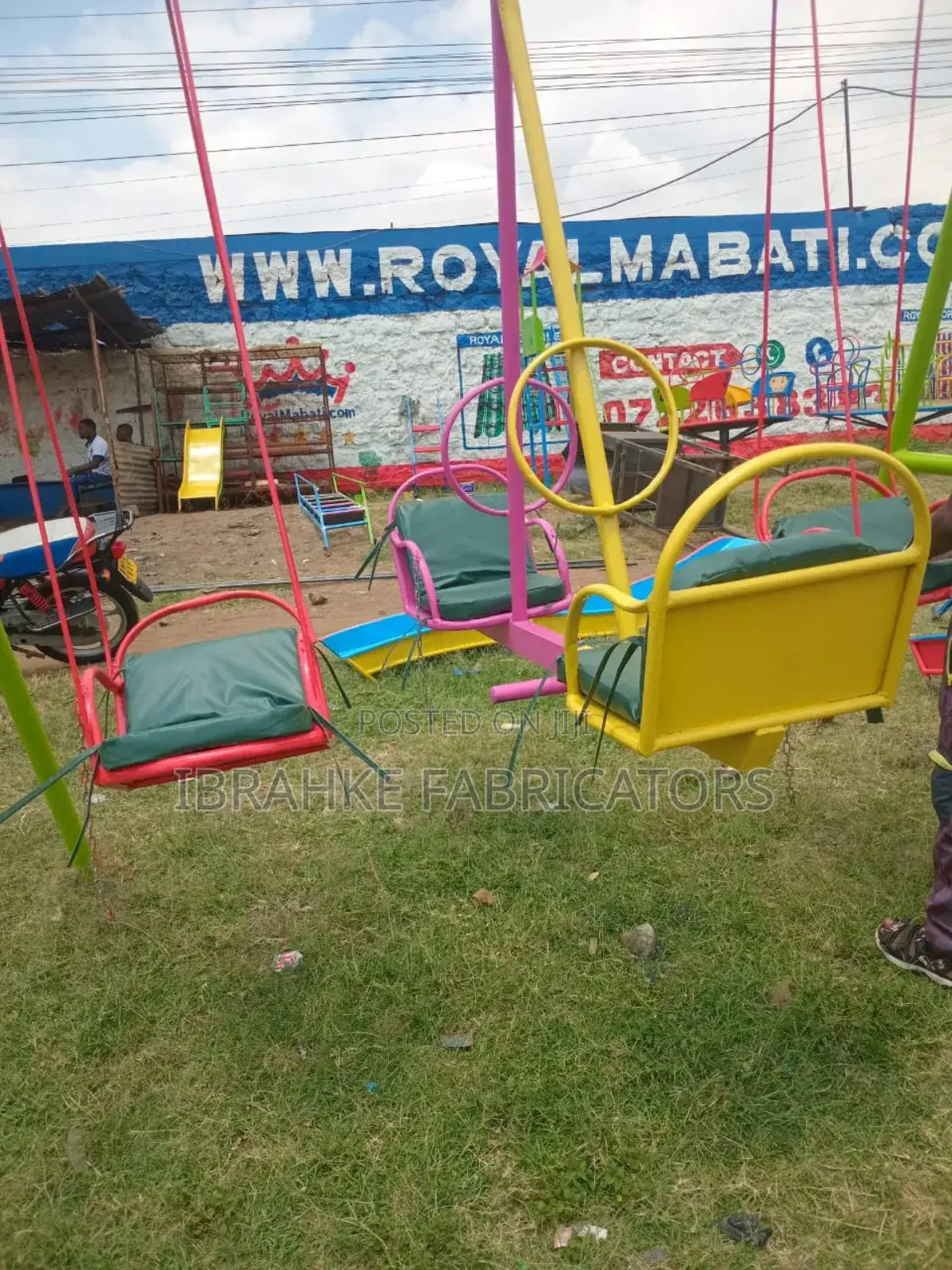 Swing Set and Slides