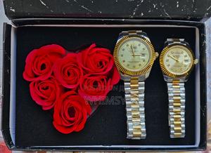 Date Adjust Rolex-Style Couples Watch Set - main view