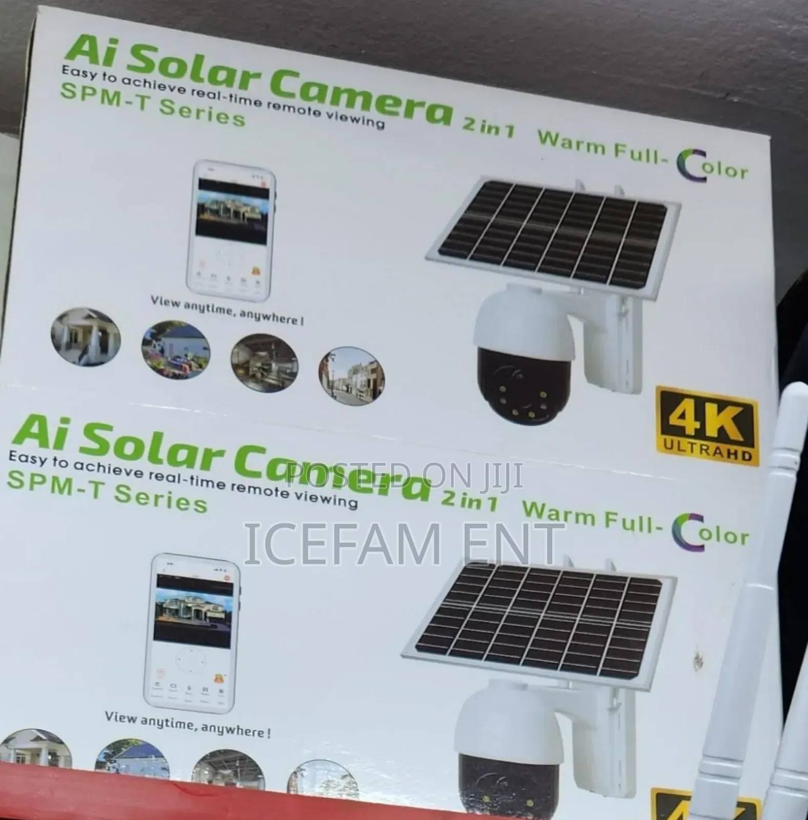 Ai Solar Simcard Surveillance Cctv Camera