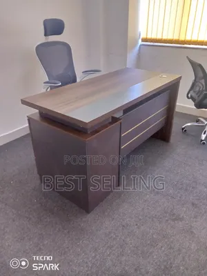 Best Director Office Desk and Headrest Chair