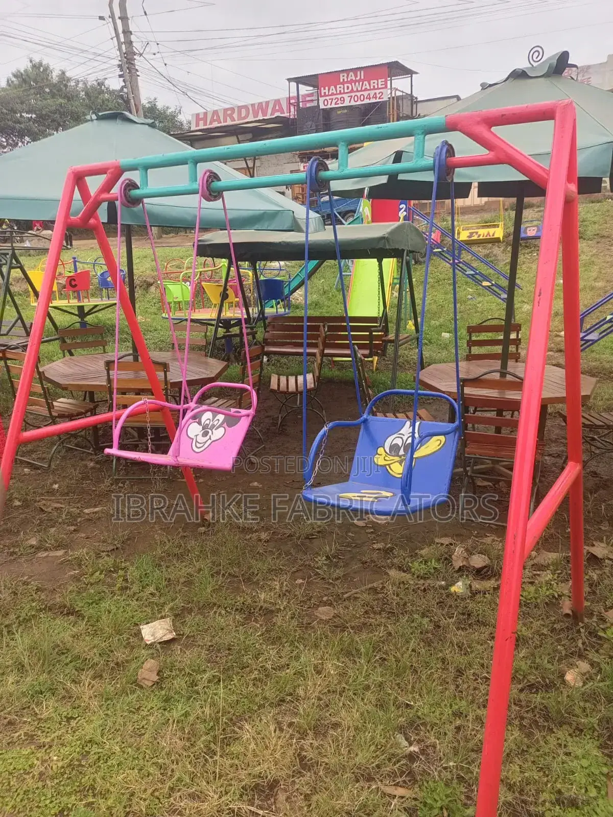 Swing Set And Slides