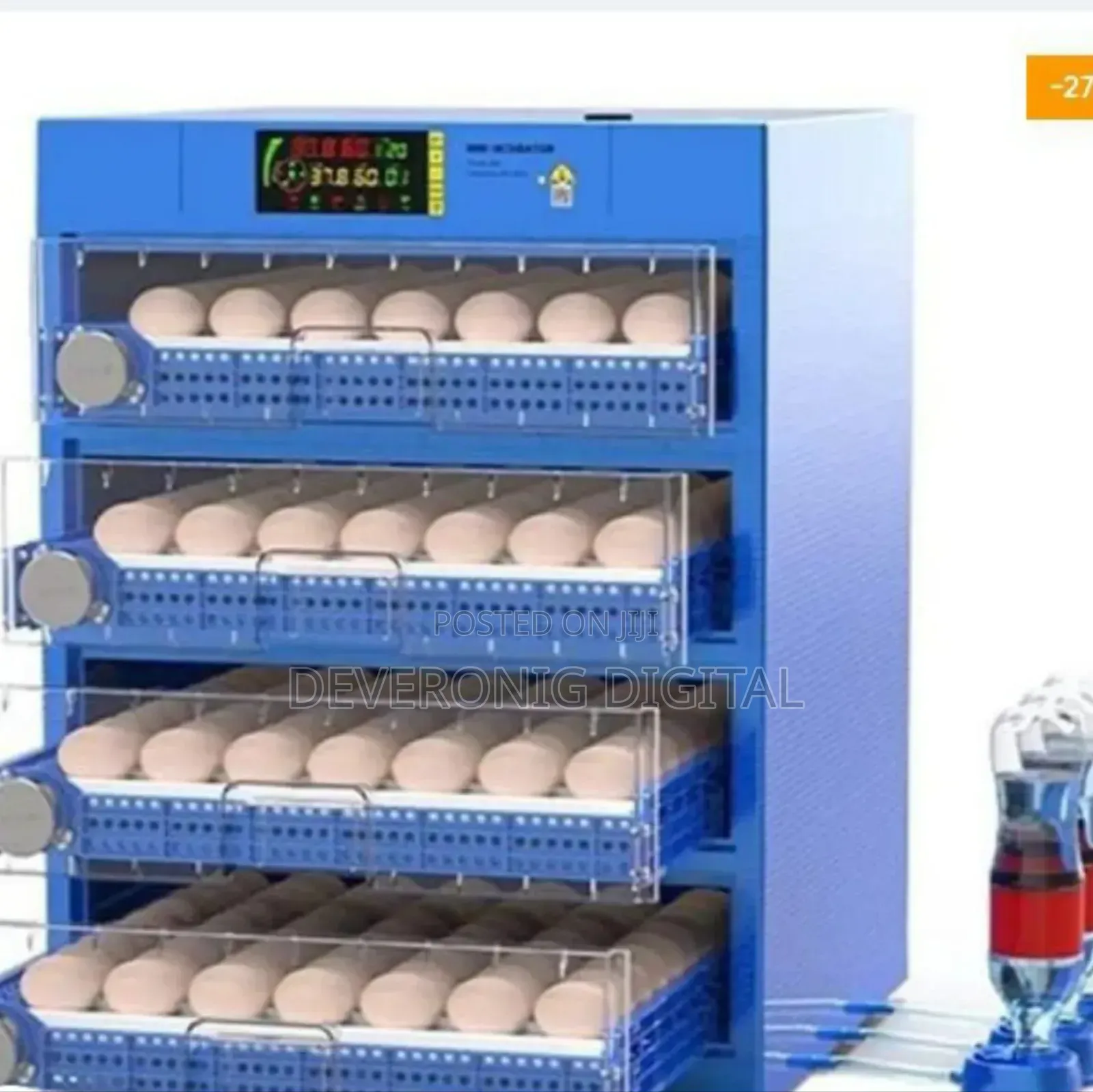 256 Eggs Automatic Incubator
